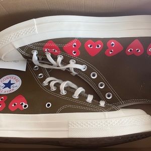 COMME does GARÇONS High top converse